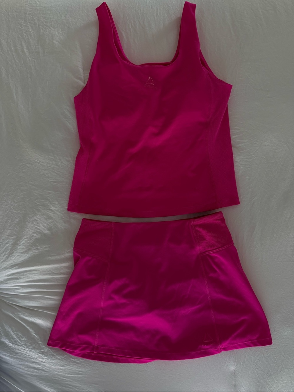 Reebok Tank and Skort Set | Hot Pink | S/M